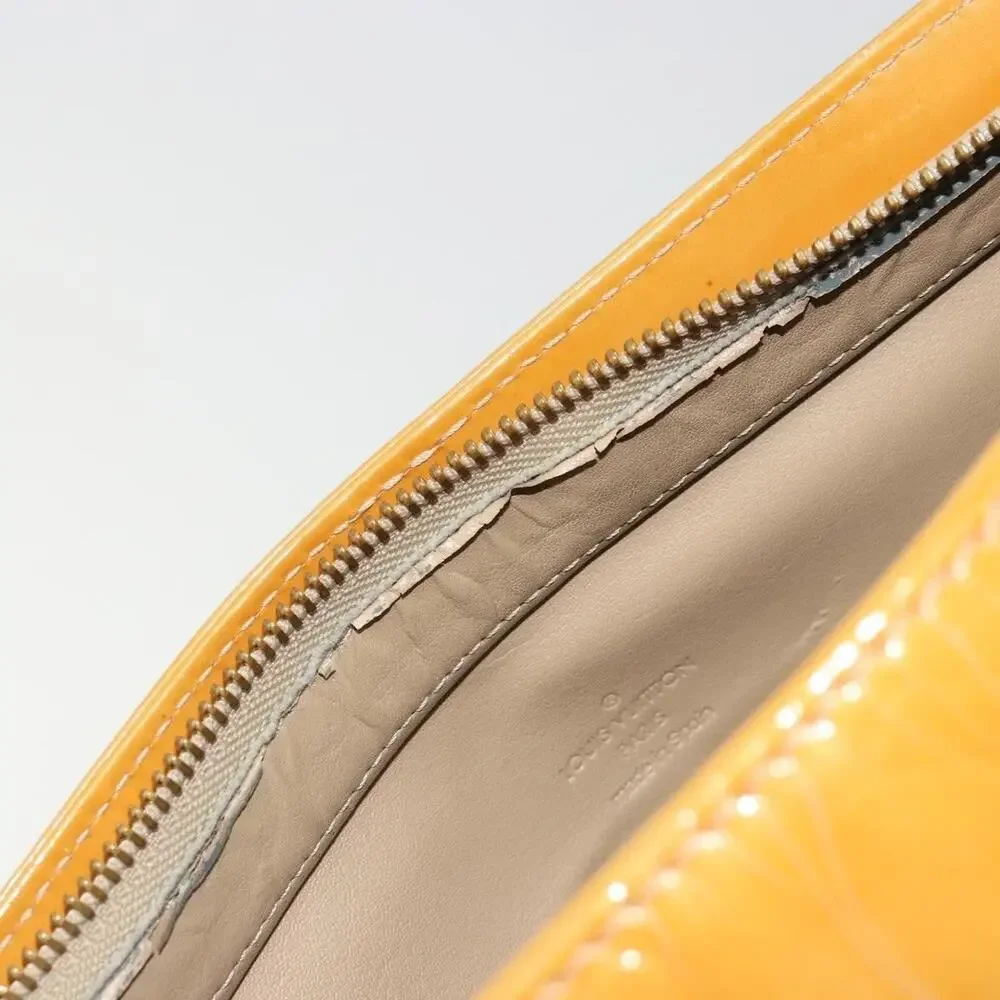 Louis Vuitton Monogram Vernis Houston Handbag Beige